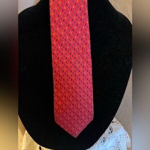 Pierre Cardin Men’s Silk Neck Classic Red